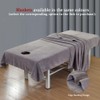 Morbuy Massage Bed Cover Sheet with Face Hole, Microfibre Beauty
