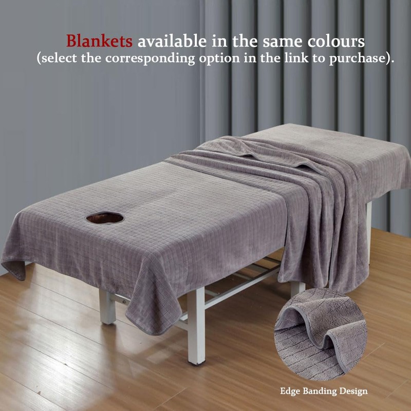 Morbuy Massage Bed Cover Sheet with Face Hole, Microfibre Beauty