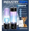 4.0 Upgrade Hydrogen Water Bottle with Brush【SGS Certification - 6000PPB】【NO.1