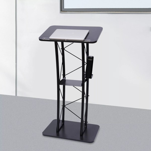 Unbranded Presentation Stands Lecterns Curved Podium Pulpit Church Conference Lectern