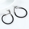 Frcolor Black Hair Hook Ponytail Holder with Hooks Hook Hair