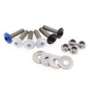 6x Stainless Steel Number Plate Screws Set M5x20 with Flange