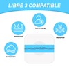 Waterproof Sticker for Freestyle Libre 3, 20 PCS Freestyle Adhesive