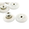 AKORD 8 Sets 19mm Stainless Steel Shower Door Wheels Rollers