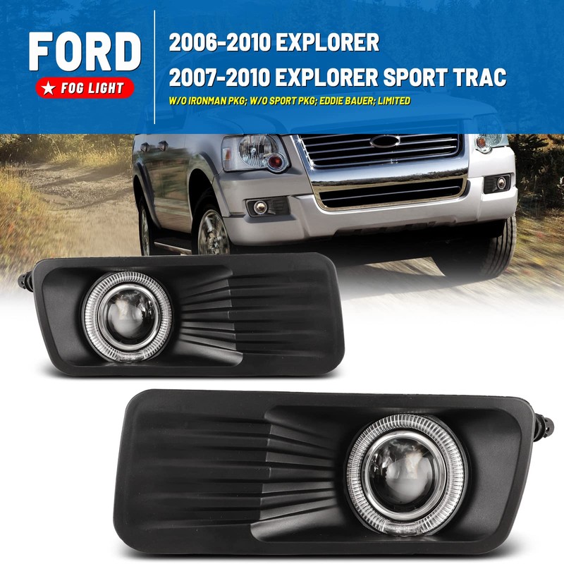 Fog Lights compatible for Ford Explorer 2006-2010 Explorer Sport Trac