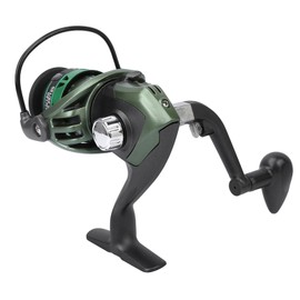 Fish Lure Spinning Fishing Reel Live Liner Bait Accessory with Metal Handle Green(GCA1000)