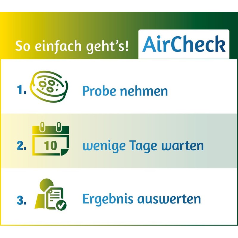 Mould Test Home – Schimmeltester for 6 Rooms – Mould Quick Test with a breeding
