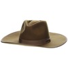 Brixton Women's Brimmed Hat, Dark TAN