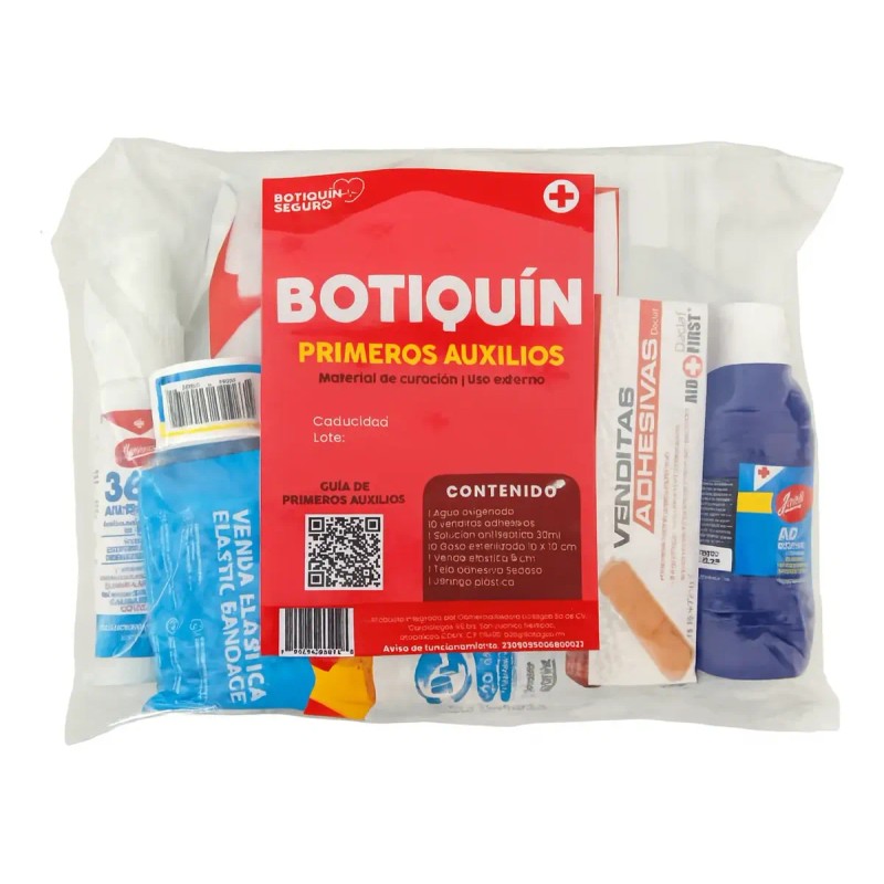 Botiquín Chico Rojo Productos Primeros Auxilios
