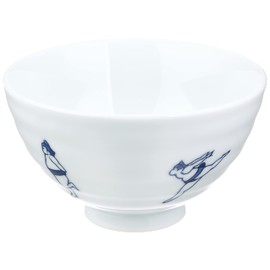 Indigo Flower Rice Bowl 14263 Blue Rice Bowl