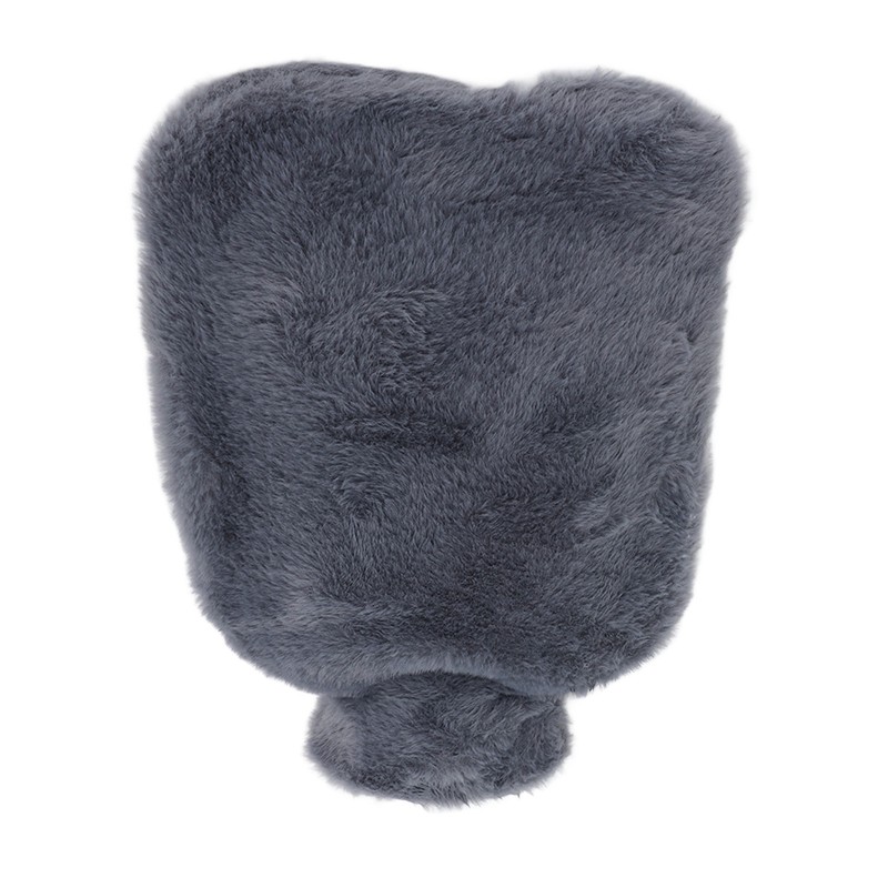 Plush Hot Water Bottle with Soft Plush Cover 2000ml Anti