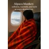 Alpaca Wool Blanket – Ultra Soft, Warm & Breathable –