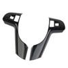 Korlot Carbon Fiber Style Interior Steering Wheel Cover Trim Accessories