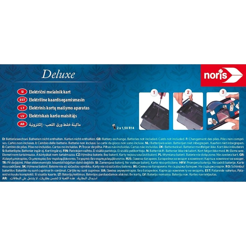 Simba - Electric Card Shuffler, Multicolor