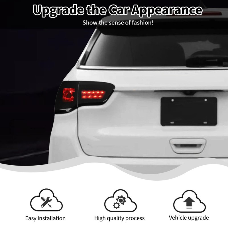 HTHE Tail Light Taillight Guard Cover Fit for for Jeep