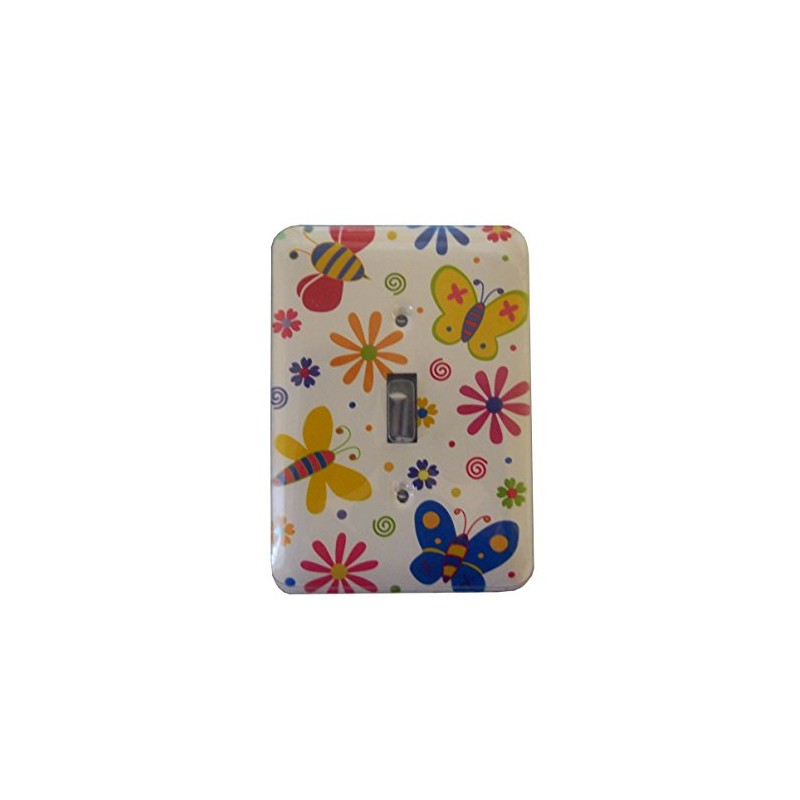 Butterfly Single Toggle Light Switch Cover