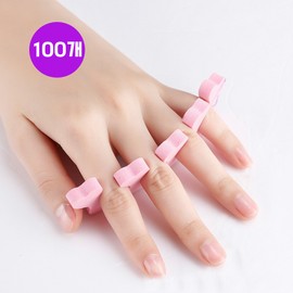 Pingshow270 Nail Tool Nail Helper Pedicure Supplies Finger Separator Toe 100pcs Separator Toe Separator