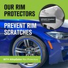 AlloyGator Blue Rim Protector for Car Wheels (Fits 12-24" Wheel