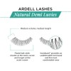 Ardell Natural Lashes False Eyelashes Demi Luvies Black (4 pack)
