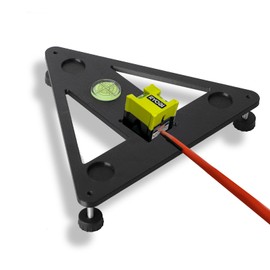 ISDOHS Alignment and Leveling Stand for MLM2Pro-Golf Ball Marking Template (White)