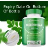 1 Pack of Moringa Capsules (800mg) for Immune Support, Gut