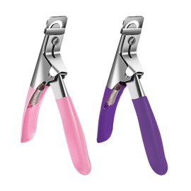 LQIOACU Pack of 2 nail clippers, gel nails, fingernail clippers, nail clippers, nail cutter