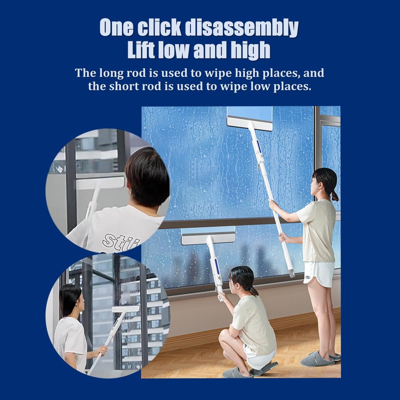 ZengRun - Squeegee for Window Cleaning with Spray,Window Washing Kit