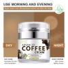 Crema Facial Extracto Natural Café Antioxidante Aclarante