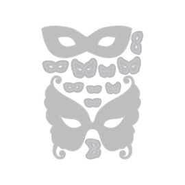 Sizzix Thinlits Die Set 12Pk Venetian Mask