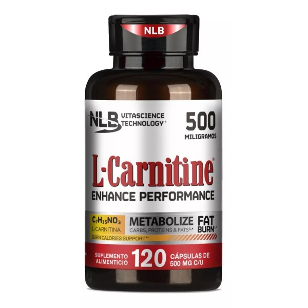 3VS Nutrition  L-carnitina Cápsulas Calidad Premium  Naturelab 140 Caps