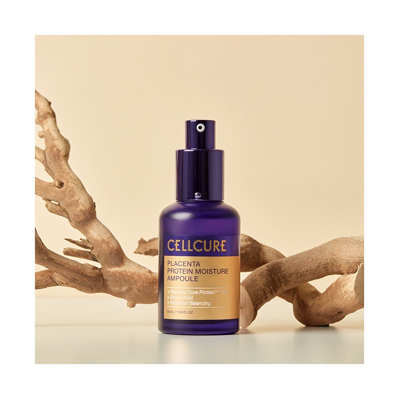 Cellcure Placenta Protein Moisture Ampoule 50ml 2 bottles / 셀큐어