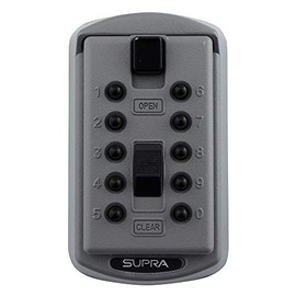 Kidde 001193C Push Button Combo 2-Key Lock Box, Titanium