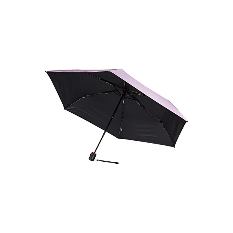 Knirps U.200 Ultra Light Duomatic Rose with Black Coating -