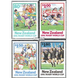 Prophila Collection New Zealand 1197-1200 (complete excl. 1991 Rugby (Stamps for Collectors) Sport Other
