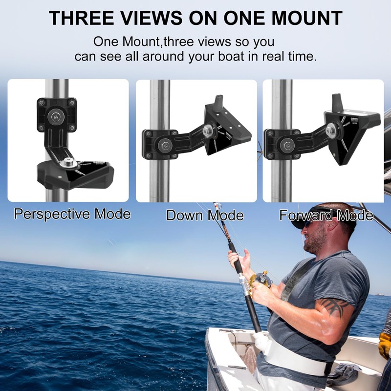 010-12970-00 Perspective Mode Livescope Mount Compatible with Garmin Panoptix LVS32