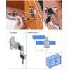 Sliding Door Lock, Cabinet Lock, Cylinder Furniture Lock, Push Lock