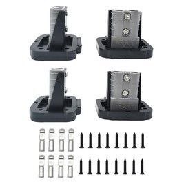 daier 4PCS 50 Amp Battery Quick Connect/Disconnect Connector,SB50 Battery Terminal Connectors with Mounting Panel for RV Truck Winch