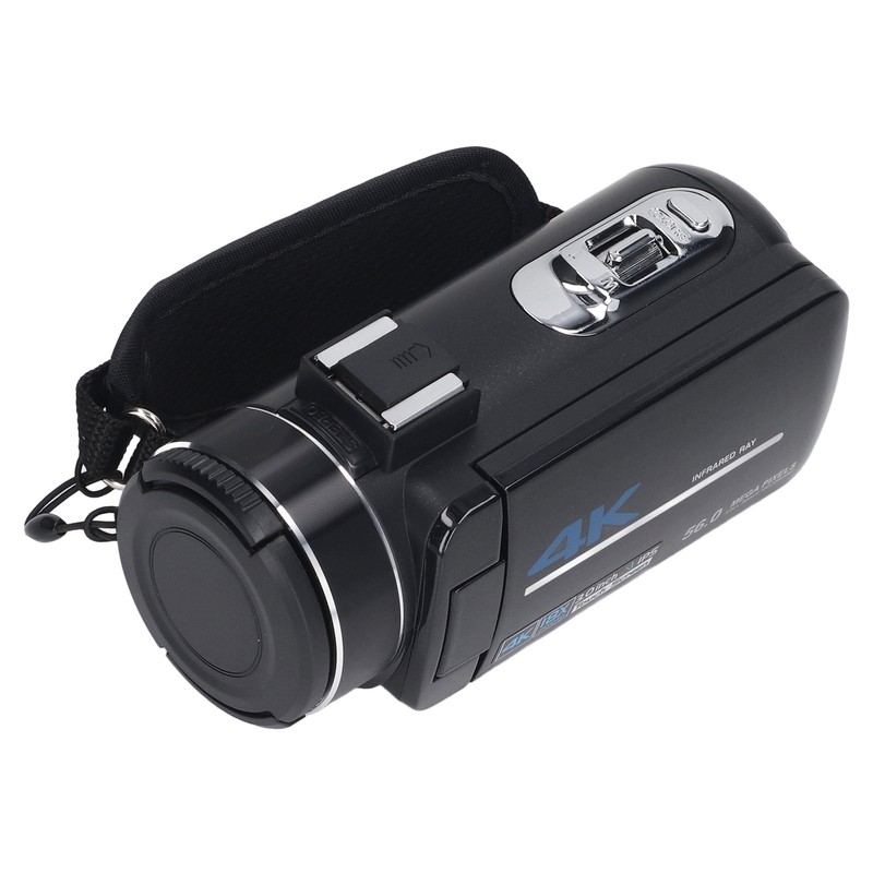 4K Video Camera Camcorder 18X Digital Zoom 56MP Video Recorder