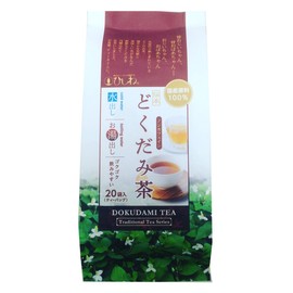 Hiwashiwa-en Japanese Traditional Dokudami Tea TB (Cold Brew and Hot Water Blowing) 2.1 oz (60 g)