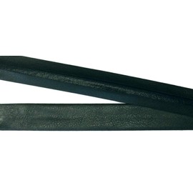 Großhandel für Schneiderbedarf 2 m Faux Leather Edging Tape Dark Green 20 mm