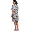 Miss Elaine Women's Interlock Knit Short Robe (as1, alpha, s,