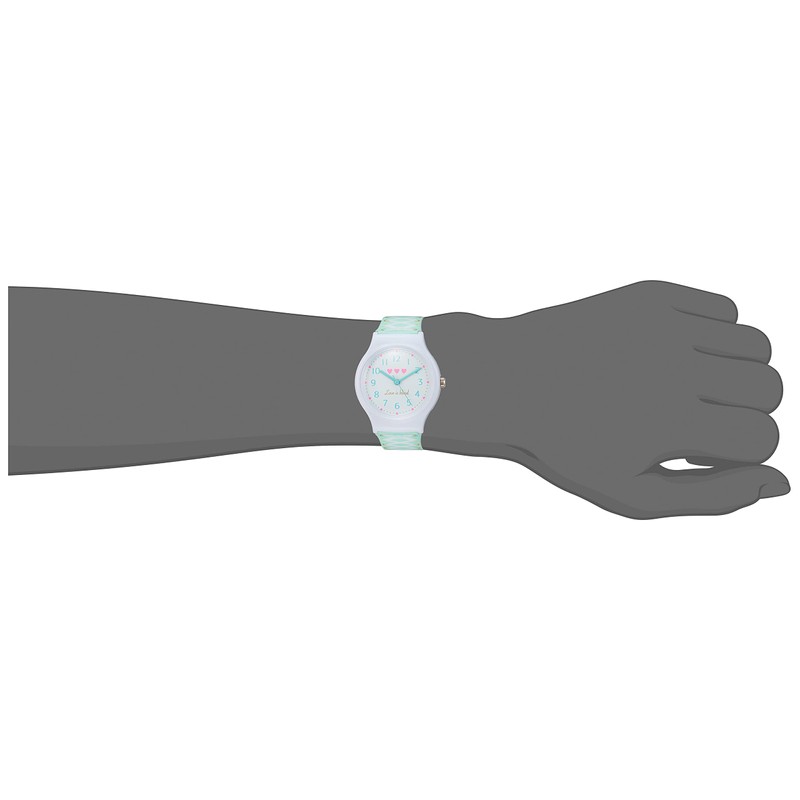 Yumekawa & Logo Watch Girls VL21 1800 Watch, green