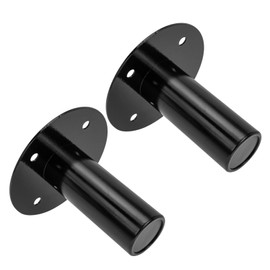 Gadpiparty 2 Pcs Speaker Holder Metal Brackets Speaker Trays for Amplifiers CD Players and Stage Performance Enhances Sound Clarity and Reduces Noise