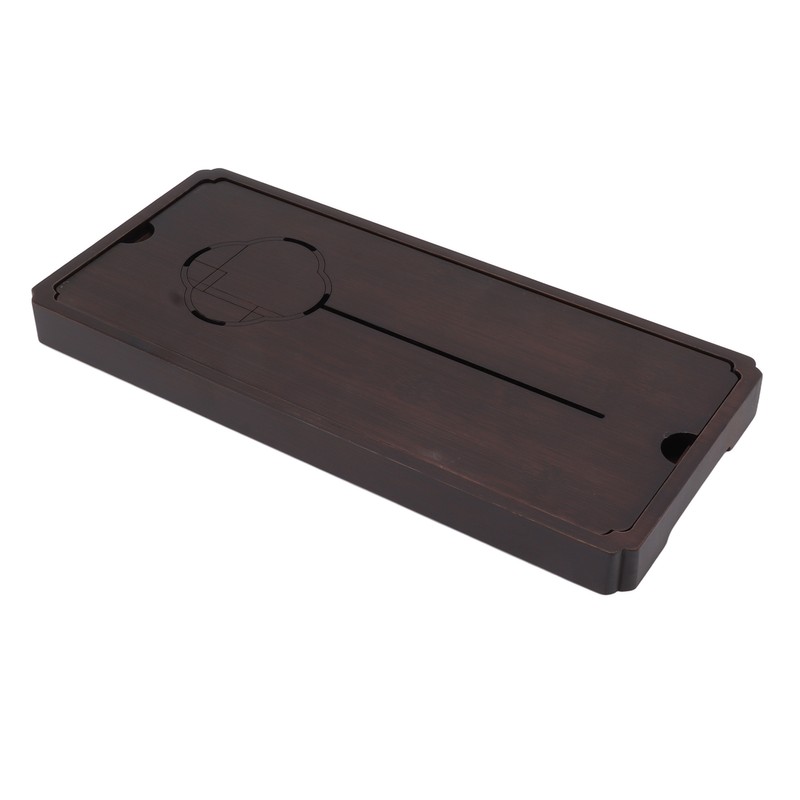 Chinese Water Storage Drainage Tea Tray Bamboo Simple Decorative Robust