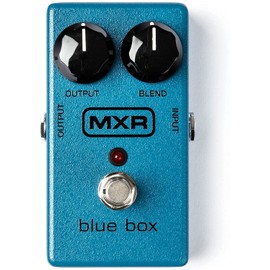 MXR M103 Blue Box Octave Fuzz Bundle with 9-volt Power Supply
