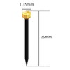 Brass Nails, Round Head, Brass Nails, For Board Hooks, Wall