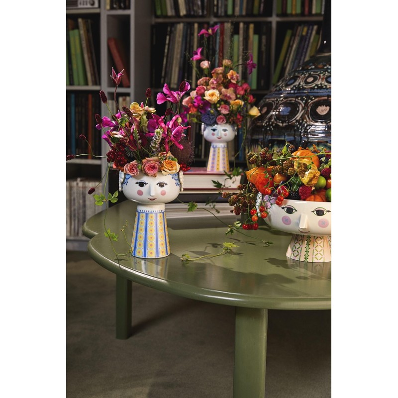 Bjørn Wiinblad 56536 Eve Vase, Lavender, 15 cm Height