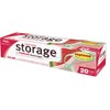Presto 1 Gal. Reclosable Food Storage Bag (20 Count) -