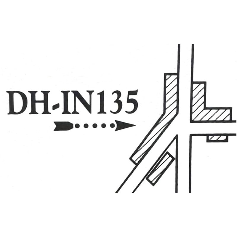 Dock Hardware 135 Degree Dock Angle Bracket – (DH-IN135) –