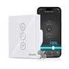 HEUXGIR Alexa Flush-Mounted Roller Shutter Switch, Smart Home Roller Shutter